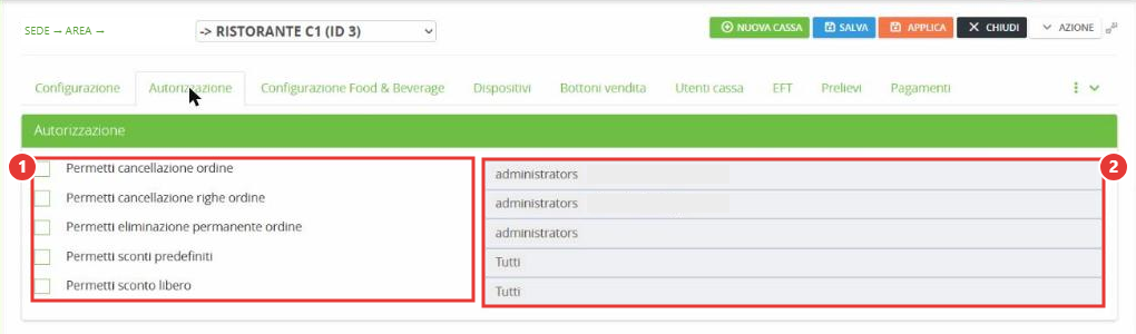 Autorizzazione