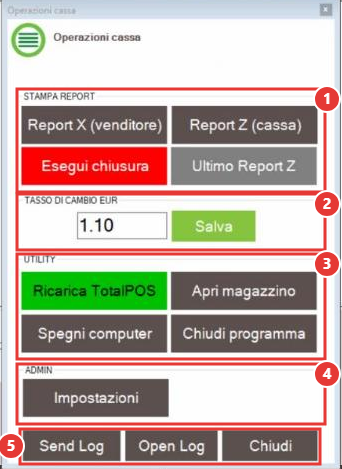 Operazioni cassa