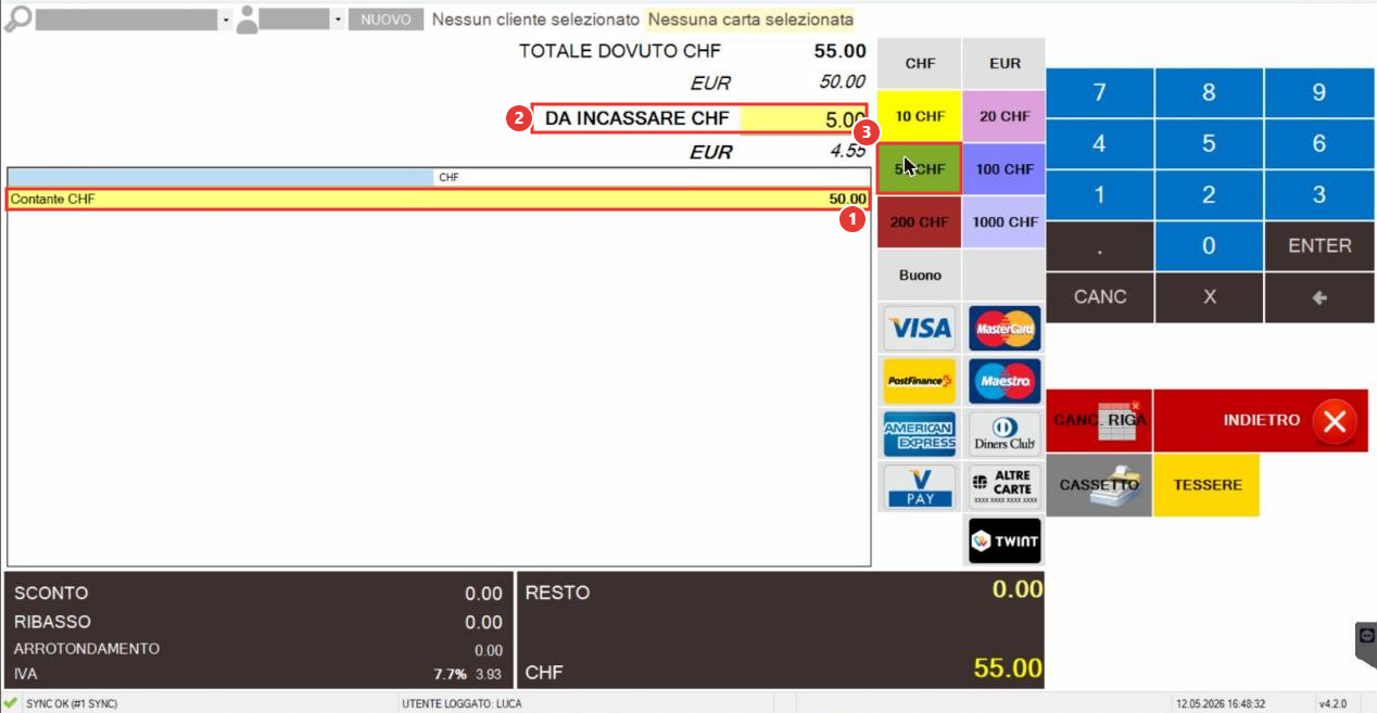 Pagamento parziale